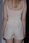 BASERANGE camisole top TOART-CG-AU23 UNDYED PB2